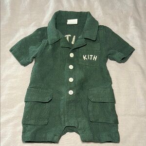 Kith “Pursuit of Paradise” Baby Onesie, 0-3M